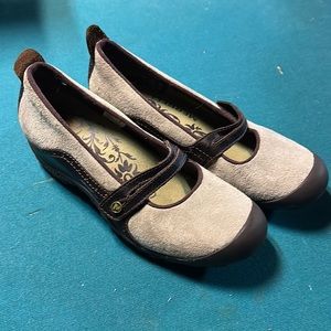 Merrill slip on shoes suede